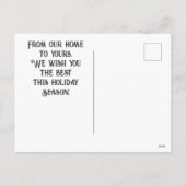 メリークリスマス シーズンポストカード (裏面)