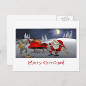 メリークリスマス! シーズンポストカード (正面/裏面)