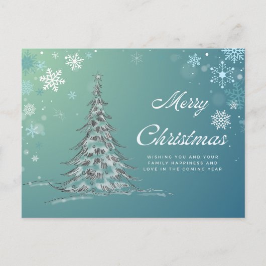 メリークリスマス シーズンポストカード (正面)