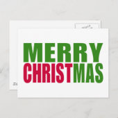 メリークリスマス シーズンポストカード (正面/裏面)