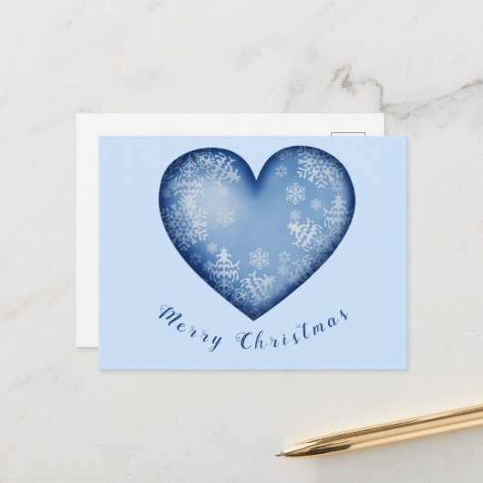 メリークリスマス シーズンポストカード (正面/裏面インサイチュ)