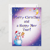 メリークリスマス! シーズンポストカード (正面/裏面)