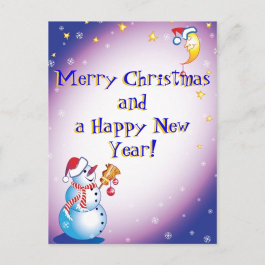 メリークリスマス! シーズンポストカード (正面)