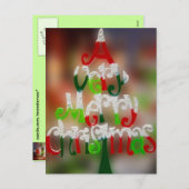 メリークリスマス シーズンポストカード (正面/裏面)