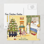 メリークリスマス シーズンポストカード (正面/裏面)