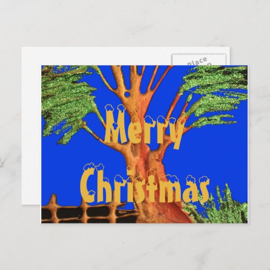 メリークリスマス シーズンポストカード (正面/裏面)
