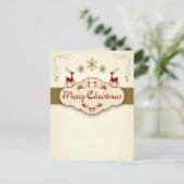 メリークリスマス シーズンポストカード (スタンド正面)