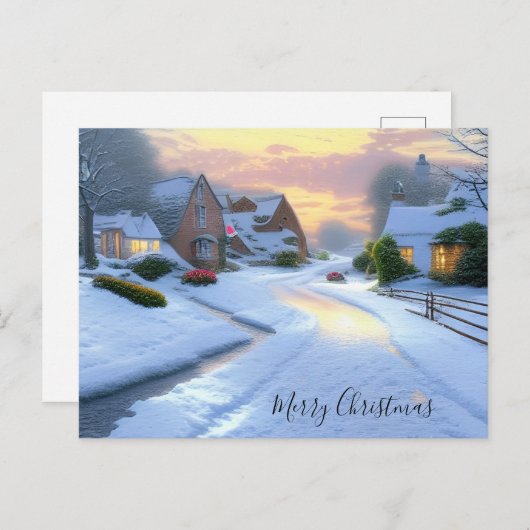 メリークリスマス シーズンポストカード (正面/裏面)