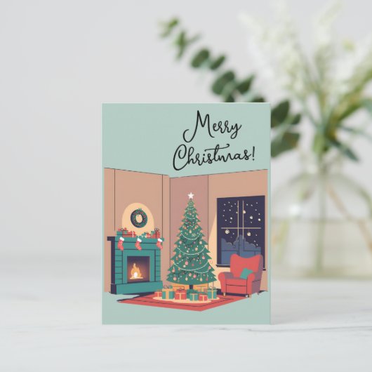 メリークリスマス シーズンポストカード (スタンド正面)