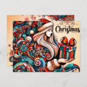 メリークリスマス シーズンポストカード (正面/裏面)