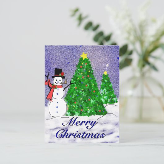 メリークリスマス シーズンポストカード (スタンド正面)