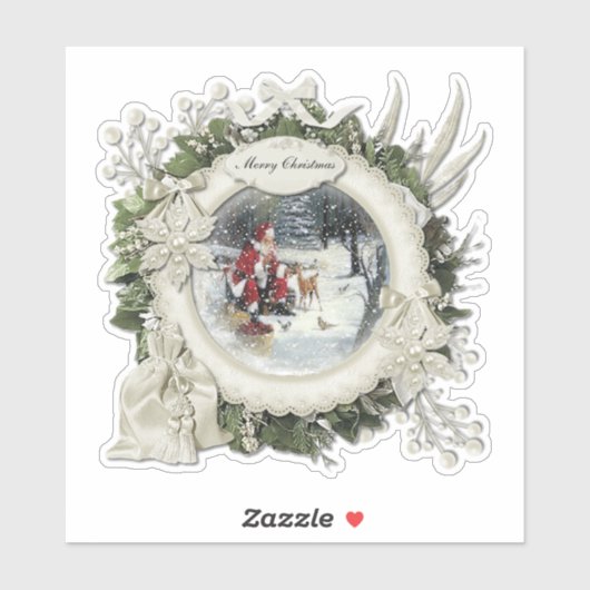 メリークリスマス シール (シート)