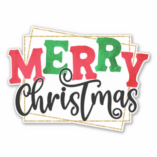 メリークリスマス シール (正面)