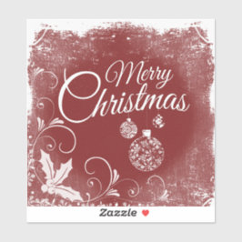 "メリークリスマス" シール