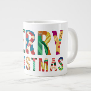 メリークリスマス ジャンボコーヒーマグカップ