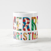 メリークリスマス ジャンボコーヒーマグカップ (正面)