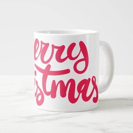 メリークリスマス ジャンボコーヒーマグカップ (正面右)