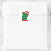 メリークリスマス スクエアシール (バッグ)