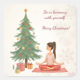 メリークリスマス！ スクエアシール