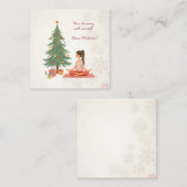 メリークリスマス! スクエア名刺 (正面/裏面)