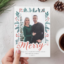 メリークリスマス スクリプト クリスマス ベリー ホリー アンド パイン フォト