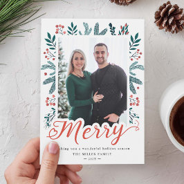 メリークリスマス スクリプト クリスマス ベリー ホリー アンド パイン フォト