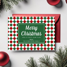 メリークリスマス スクリプト 写真 赤 緑 チェック