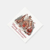 メリークリスマス スタンダードカクテルナプキン (角)