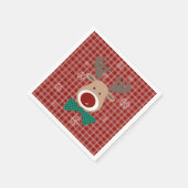 メリークリスマス！ スタンダードカクテルナプキン (角)