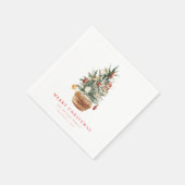 メリークリスマス スタンダードカクテルナプキン (角)