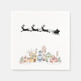 メリークリスマス スタンダードカクテルナプキン