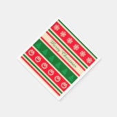メリークリスマス スタンダードカクテルナプキン (角)