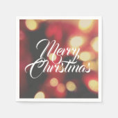 メリークリスマス スタンダードカクテルナプキン (正面)