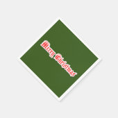 メリークリスマス スタンダードカクテルナプキン (角)