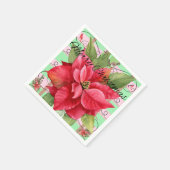 メリークリスマス スタンダードカクテルナプキン (角)