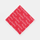 メリークリスマス スタンダードランチョンナプキン (角)