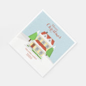 メリークリスマス スタンダードランチョンナプキン (角)