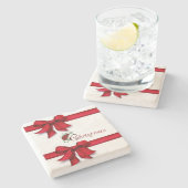 ***メリークリスマス*** ストーンコースター (横)