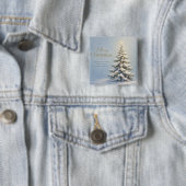 メリークリスマス スノーパイン ツリー 缶バッジ (インサイチュ)