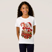 メリークリスマス・スノーマン Tシャツ (正面フル)
