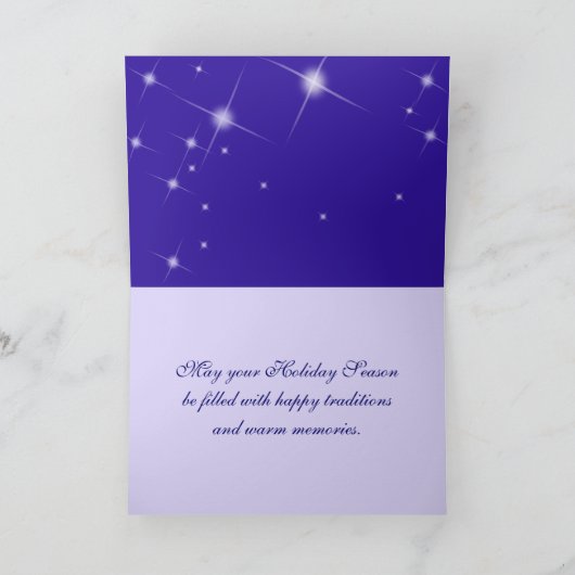 メリークリスマス.スノーヴィレッジクリスマス シーズンカード (内部)