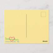 メリークリスマス　スプルース　ライト１　ポストカード ポストカード (裏面)