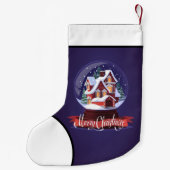メリークリスマス スモールクリスマスストッキング (裏面)