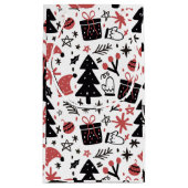 "メリークリスマス" スモールペーパーバッグ (裏面)