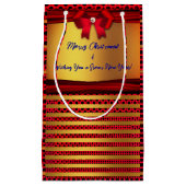 メリークリスマス – スモール抱き枕 スモールペーパーバッグ (正面)