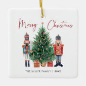 メリークリスマス セラミックオーナメント (正面)