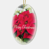 メリークリスマス セラミックオーナメント (左)