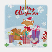 メリークリスマス セラミックオーナメント (裏面)