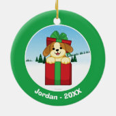 メリークリスマス! セラミックオーナメント (裏面)