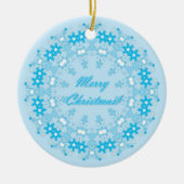 メリークリスマス セラミックオーナメント (正面)